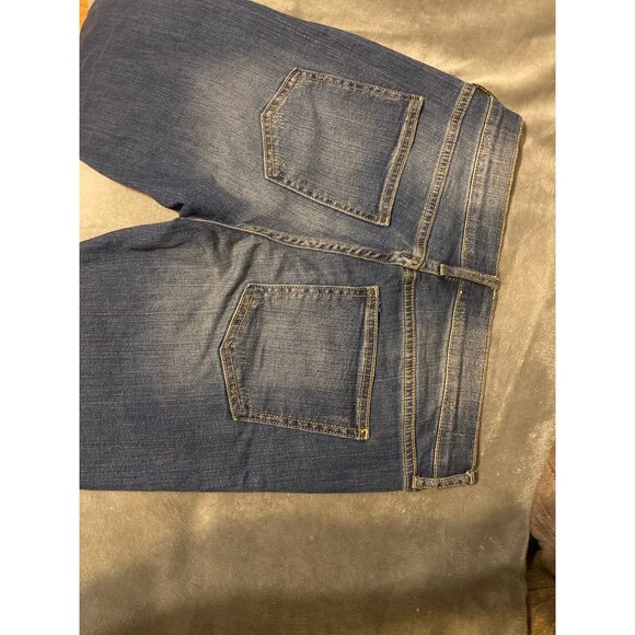 Banana Republic Women’s Mid-Rise Skinny Girlfriend Jeans - Dark Wash - Sz 12R - Picture 2 of 10